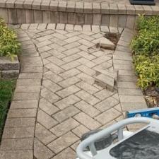 Brick-Paving-Repair-of-a-Front-Entryway-Hardscape-Before-After-of-Mission-Brick-Pavings-Repair-Project-in-Naperville 1