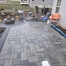 Custom-Brick-Paver-Fire-Pit-in-Geneva-IL-A-Stunning-Backyard-Upgrade 2