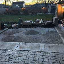 Mission-Brick-Paving-Installation-of-Unilock-Color-Bavarian-Blend-Bristol-Valley-Paver-Patio-for-Hot-Tub-Pad-in-Lombard-IL 4