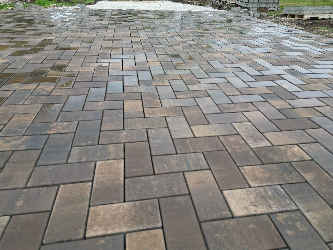 Unilock Hollandstone Premier Permeable Paver Driveway Installation in Aurora, IL